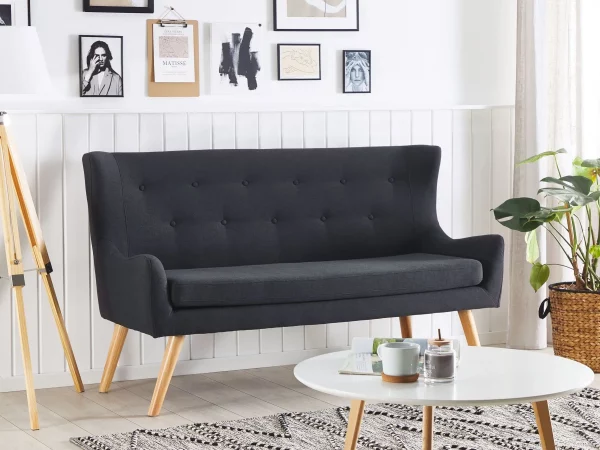 Sofa SKIBBY schwarz CH