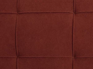 Chaise longue LOIRET, red, fabric DEF