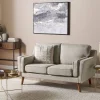 2 Seater Sofa LOKKA Beige DEF