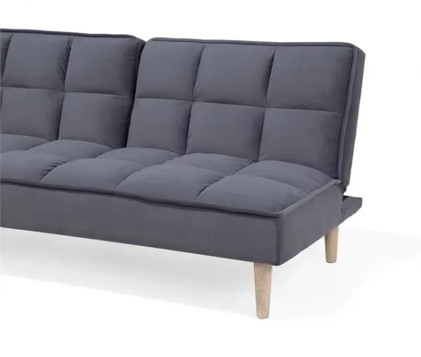 Sofá-cama cinzento escuro SILJAN