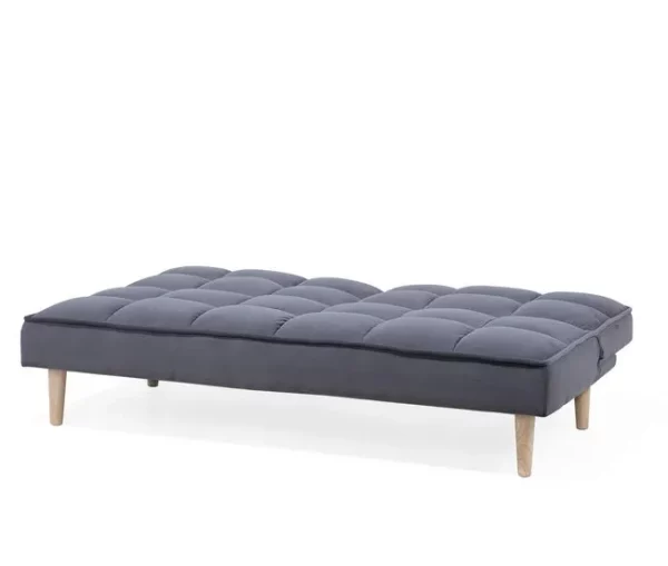 Sofá-cama cinzento escuro SILJAN