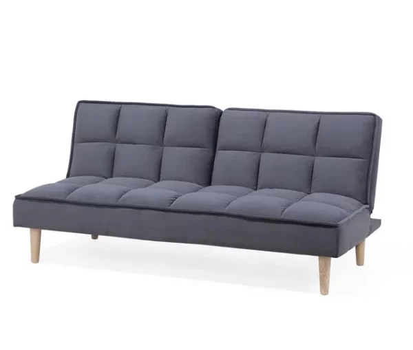 Sofá-cama cinzento escuro SILJAN