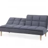 Sofá-cama cinzento escuro SILJAN