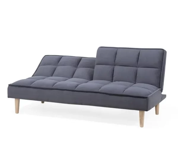 Sofá-cama cinzento escuro SILJAN