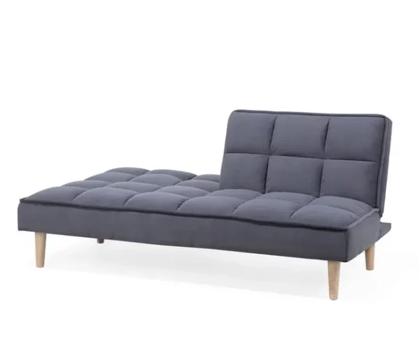 Sofá-cama cinzento escuro SILJAN