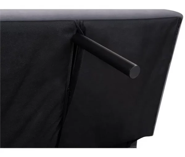 Sofá-cama cinzento escuro SILJAN