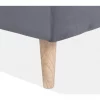 Sofá-cama cinzento escuro SILJAN
