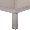 Sofa Eckofa L OSLO beige, aus Stoff ohne Ottomane CH