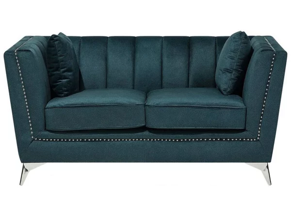 Sofa GAULA, blau-grun, 2-er CH