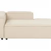Left Fabric Chaise Lounge Beige ARDAL