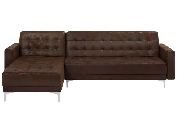 Sofa links/rechts ABERDEEN Old Style Braun CH.