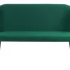 Sofa OSBY Samtstoff dunkelgrün CH