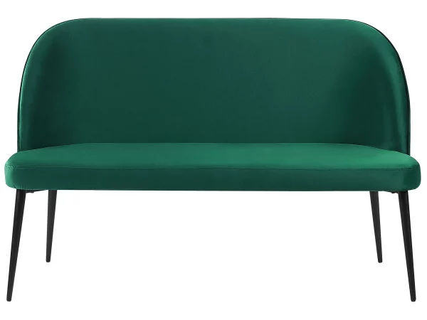 Sofa OSBY Samtstoff dunkelgrün CH