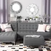 Sofa links/rechts ABERDEEN Hellgrau CH neu