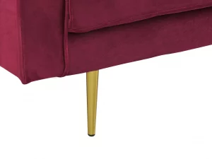 Chaiselongue MIRAMAS links dunkelrot CH