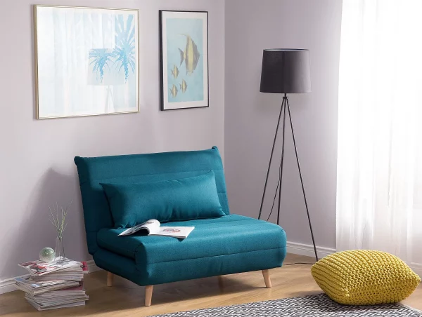 Schlafsofa SETTEN seeblau CH