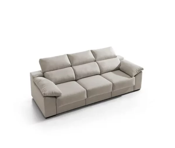 Sofá 4 lugares XL KLEE cor bege