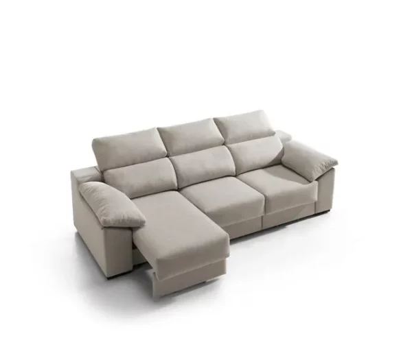 Sofá 4 lugares XL KLEE cor bege