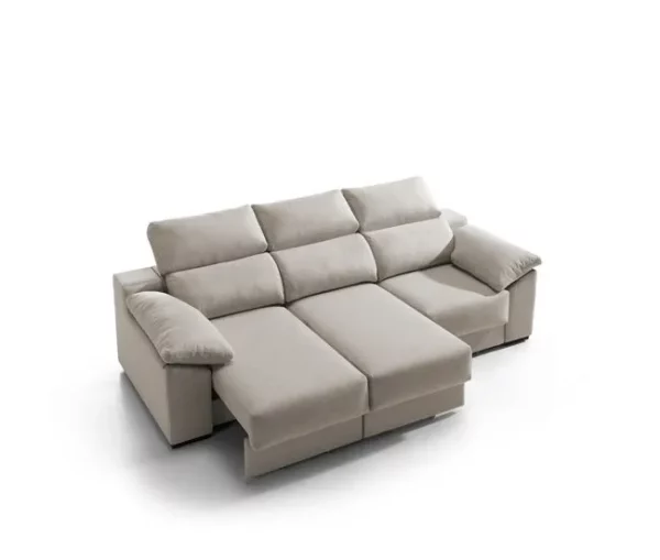 Sofá 4 lugares XL KLEE cor bege