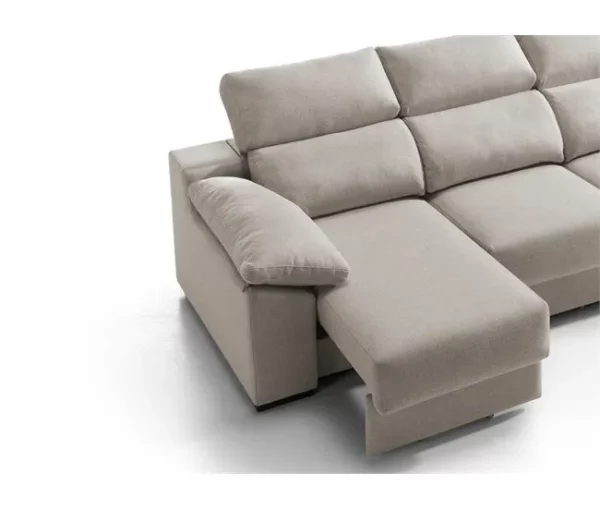 Sofá 4 lugares XL KLEE cor bege