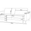 Sofa, SAVALEN, Boucle, White,DEF