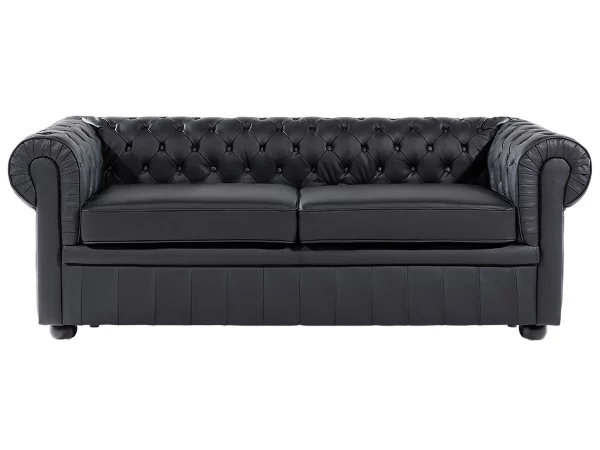 Sofa CHESTERFIELD schwarz CH