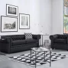 Sofa CHESTERFIELD schwarz CH