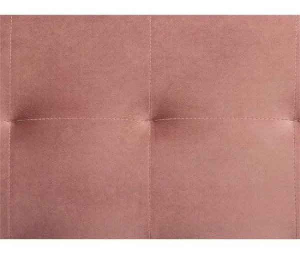 Conjunto de sofás reclináveis com 5 lugares em veludo rosa ABERDEEN