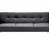 3-er Schlafsofa FLORLI schwarz CH