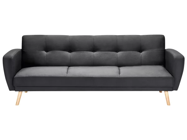 3-er Schlafsofa FLORLI schwarz CH
