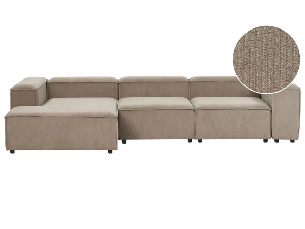 4-seater sofa, ARDAL, taupe, right