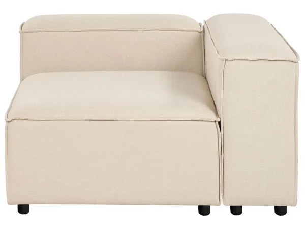 Left Fabric Corner Seat Beige ARDAL