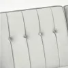HOMCOM Sofá Cama com Chaise Longue de 3 Lugares Tato Aveludado com Encosto Ajustável e Apoio para os Pés Móvel 218x85x86cm Cinza