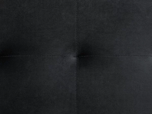 Schlafsofa ABERDEEN Samt Schwarz Mittelst. L/R DEF