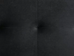 Schlafsofa ABERDEEN Samt Schwarz Mittelst. L/R DEF