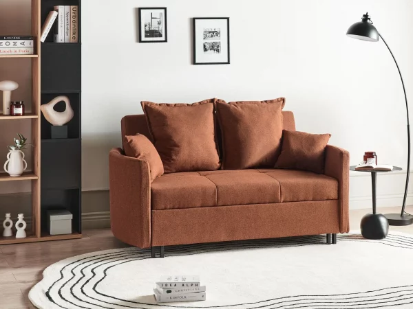 Sofa, HOVIN, Golden Brown,DEF