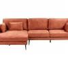 Corner Sofa R, FLAM, Orange, DEF