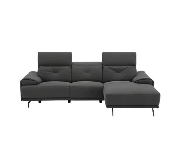 Chaise longue SIARA relax elétrica dereita 3 lugares azul
