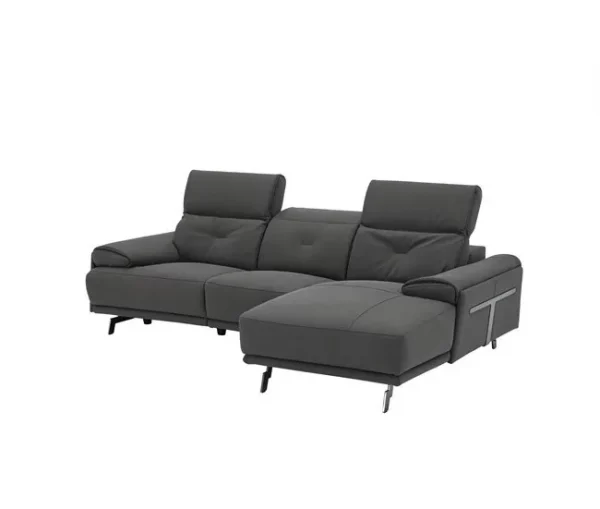 Chaise longue SIARA relax elétrica dereita 3 lugares azul