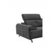 Chaise longue SIARA relax elétrica dereita 3 lugares azul