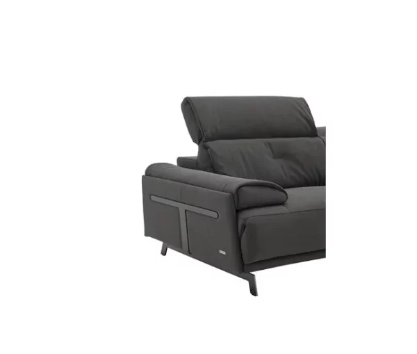 Chaise longue SIARA relax elétrica dereita 3 lugares azul