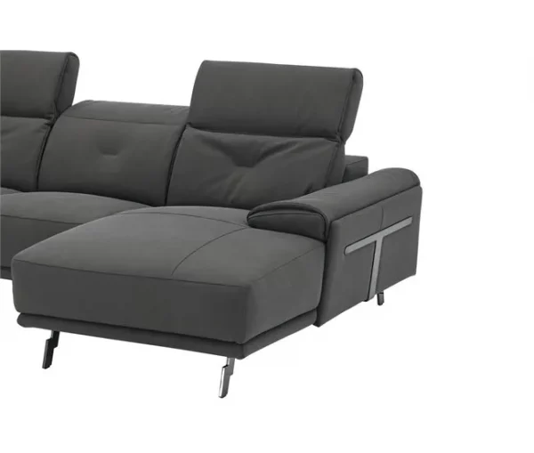 Chaise longue SIARA relax elétrica dereita 3 lugares azul