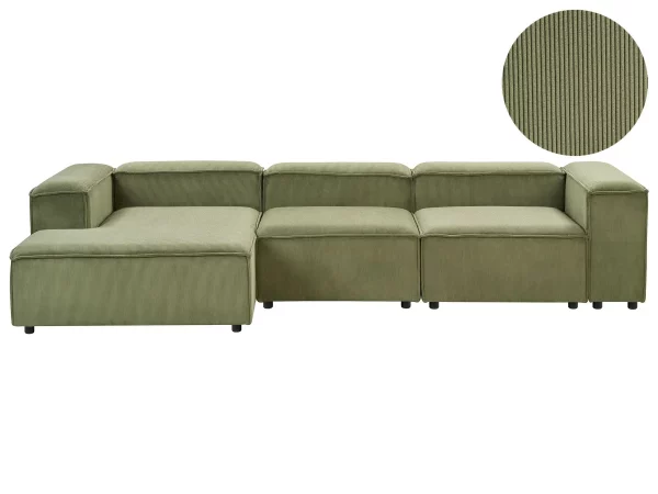 4-seater sofa, ARDAL, green, right