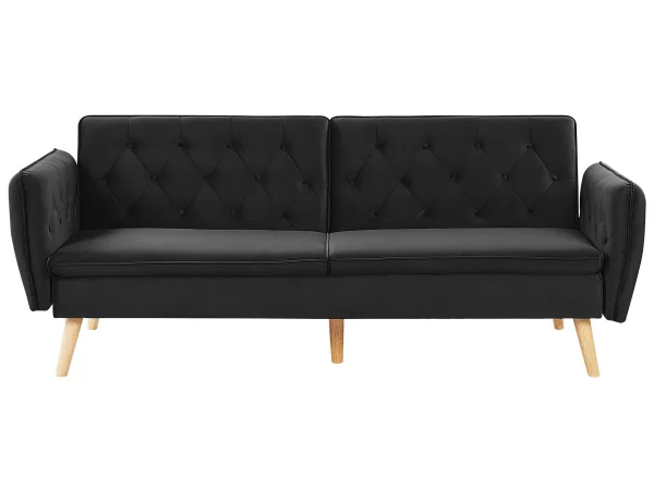 Schlafsofa BARDU schwarz CH