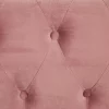 3-Sitzer CHESTERFIELD rosa Samt CH