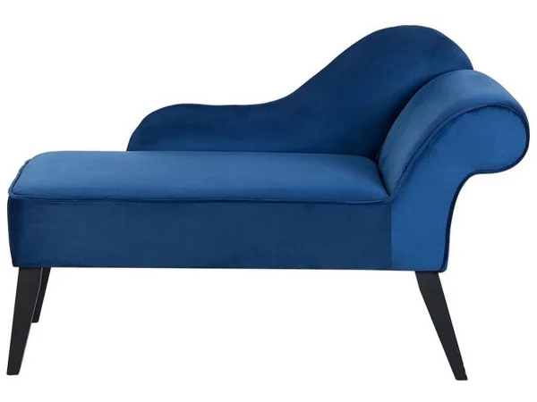 Chaiselongue BIARRITZ kobaltblau rechtseitig CH