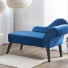 Chaiselongue BIARRITZ kobaltblau rechtseitig CH