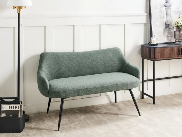 Sofa ARENDAL, Green, Fabric, DEF