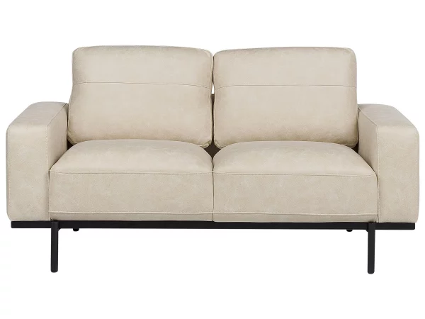 Fabric Sofa SOVIK, 2-seater, Cream Beige  DEF