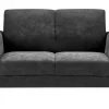 2 Seater Sofa FENES Black DEF